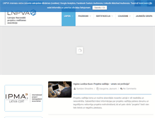 Tablet Screenshot of lnpva.lv